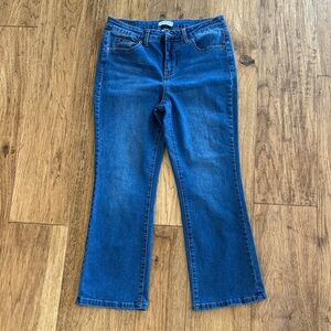 Bleu Women's Straight Leg Blue Jeans 10P
